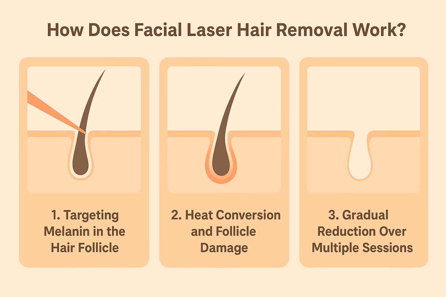 Laser Treatment for Facial Hair Removal Cost in India (For Men & Women)