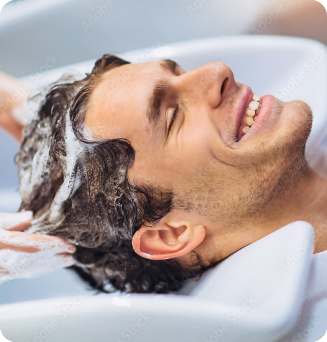 Male Hair Wash